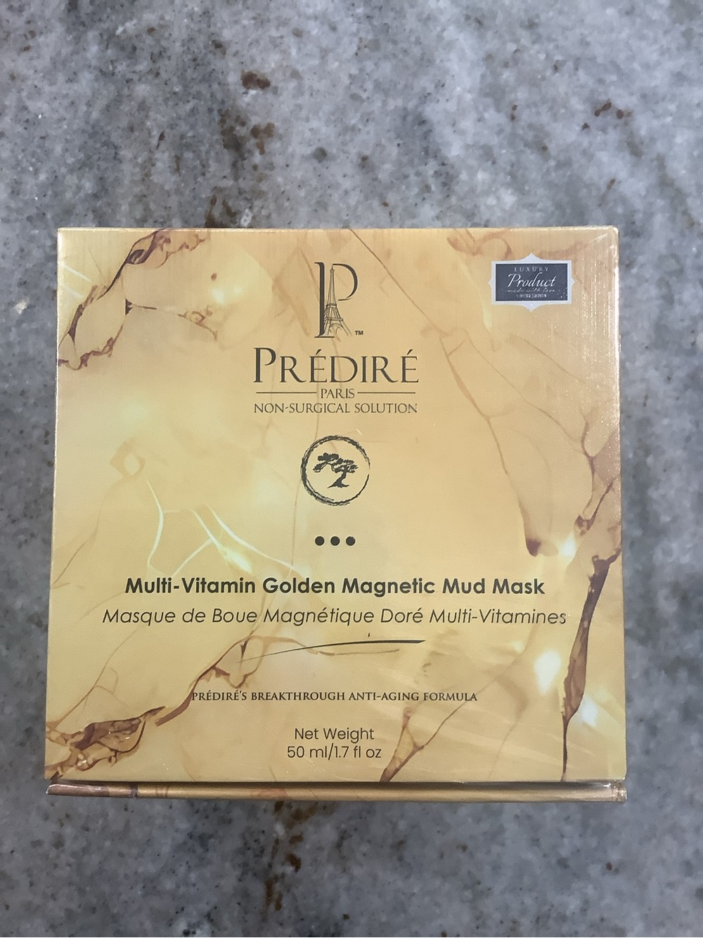 Prédiré Multi-Vitamin Golden Magnetic Mud Mask — Golden